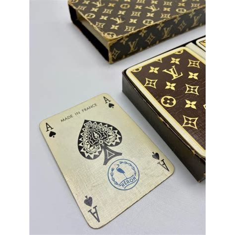 louis vuitton playing cards 800|Louis Vuitton card wallet.